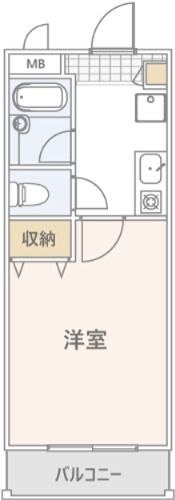 エスポワール加藤の間取り画像