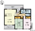 カスターナ成城の間取り画像