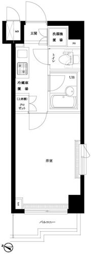 ルーブル武蔵小杉の間取り画像