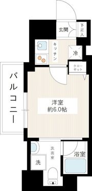 リヴシティ横濱関内の間取り画像