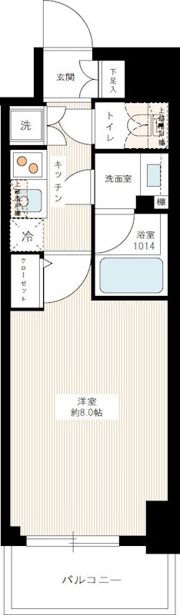 メインステージTOKYO・NORTH HY’sの間取り画像
