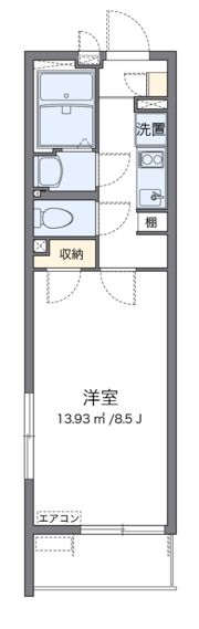 クレイノL ESTATEの間取り画像