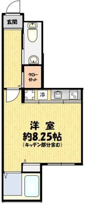エスパスラフィネの間取り画像