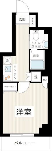 クレアシオン目白通りの間取り画像