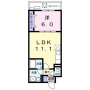 ヴェルヴェーヌの間取り画像