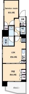 クオス川崎大師の間取り画像
