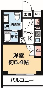 AZESTお花茶屋VIの間取り画像