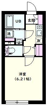 NSGATE中野坂上の間取り画像