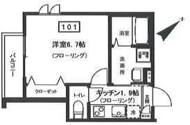 メゾン ジュンの間取り画像
