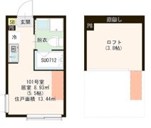 ハーモニーテラス蓮根IVの間取り画像