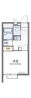 レオパレスフォレストの間取り画像