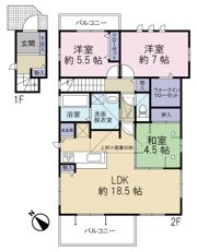プレジオ瑞江の間取り画像