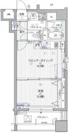 ラグジュアリーアパートメント三ノ輪の間取り画像