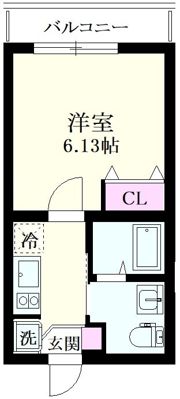 NSGATE富士見台nextの間取り画像