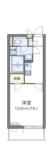 クレイノニューメイプルの間取り画像