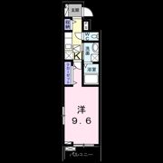 クラール ミッテの間取り画像