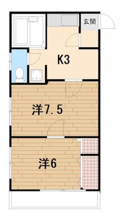 エニーセ西青木の間取り画像