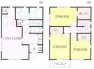 中丸子戸建て賃貸の間取り画像