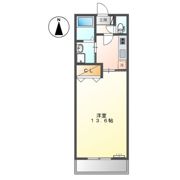 パレスサントピアVの間取り画像
