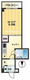 アドバンス1号館の間取り画像