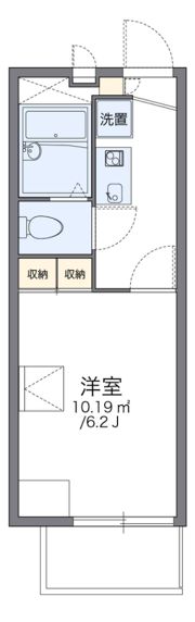 レオパレスノジマの間取り画像