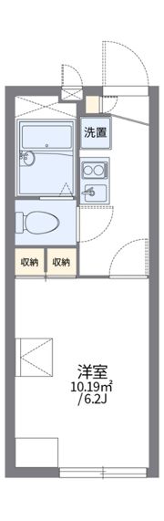 レオパレス光町の間取り画像