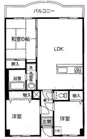 サンシャインK＆Kマンションの間取り画像