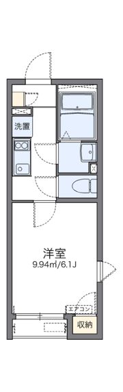 レオネクストショコラ国立の間取り画像
