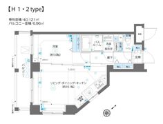AELL蒲田南の間取り画像