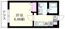NSGATE扇大橋の間取り画像