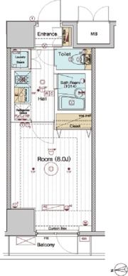 ベルグレードHJの間取り画像