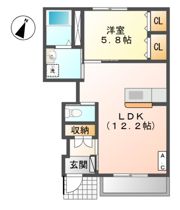 レジデンスさくらIIの間取り画像