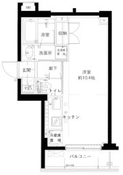 アビテ四谷大京町の間取り画像