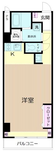 ニューハイツ湯島の間取り画像