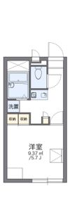 レオパレスクレインパインIIの間取り画像