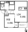 タウンコート飯田橋の間取り画像