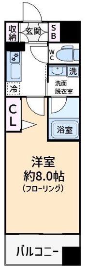 メイクスデザイン新宿の間取り画像