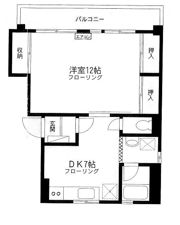 カーサ・ロゼオの間取り画像