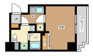 ラフィネ横浜の間取り画像