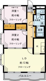 プロヴァンスの間取り画像