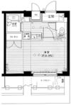 メインステージ不動前の間取り画像