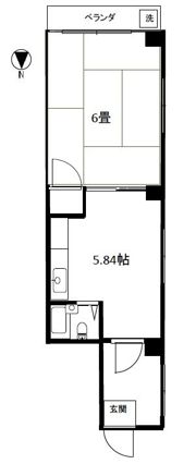 レジデンス西新宿の間取り画像