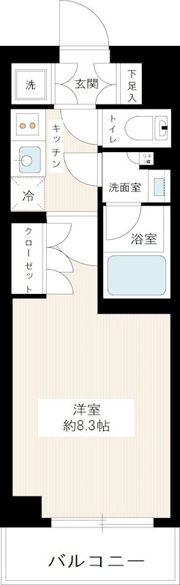 HY’s r＆＃234；veの間取り画像