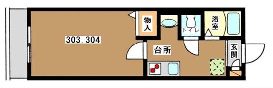 グリーンヒルズ東大井の間取り画像