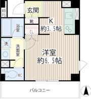 豊岡旭フーガの間取り画像