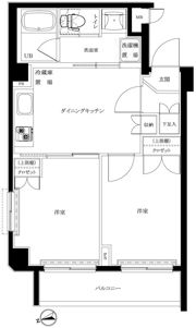 ルーブル蒲田十番館の間取り画像