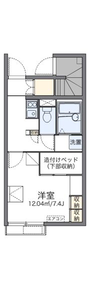レオパレス平成IIの間取り画像