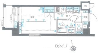ZOOM品川南の間取り画像