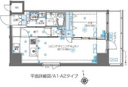 ZOOM東新宿の間取り画像
