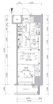アルテシモクレルトルテの間取り画像